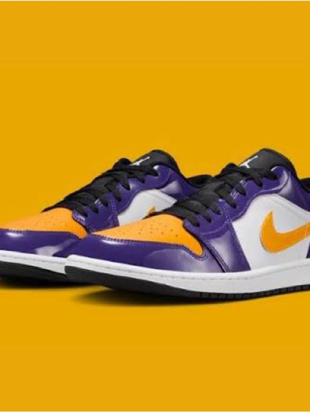 Brand New Air Jordan 1 Low 'Lakers'